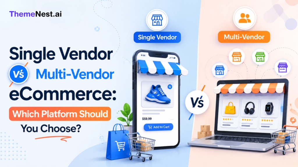 single vendor vs multi-vendor ecommerce