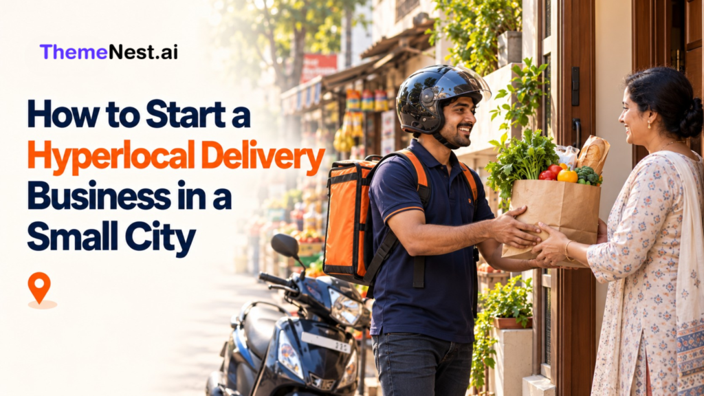 How to Start a Hyperlocal Delivery Business in a Small City